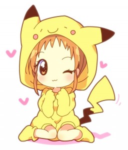 Create meme: kawaii anime Chibi Pikachu, Chibi, anime Chibi