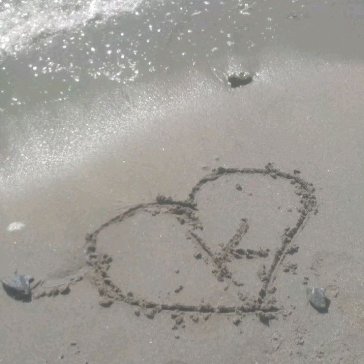 Create meme: inscription on the sand at sea, love, Inscriptions of the sea