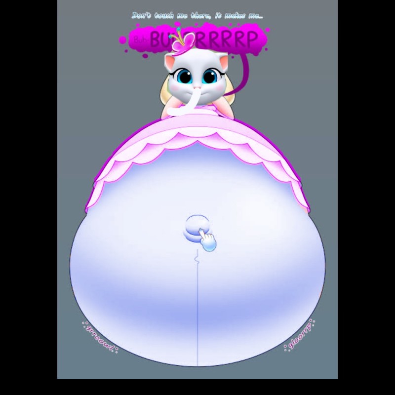 Create meme: belly inflation pony, my little pony inflation, Pink Pay Inflation expansion