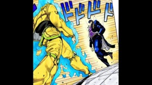 Create meme: dio and jotaro meme, dio against jotaro meme, jojo vs dio