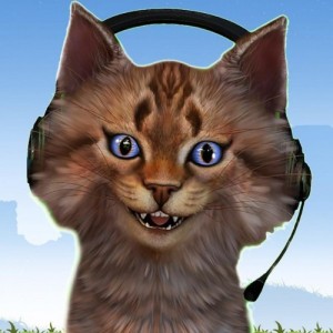 Create meme: Cat, seals, cat geek logo channel