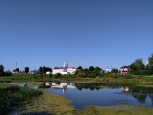 Create meme: river, Soligalich photo of the city, Yelabuga Shishkin ponds