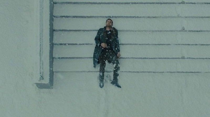 Create meme: blade runner 2049 Gosling, blade runner 2049 gosling in the snow, Ryan Gosling blade runner 2049