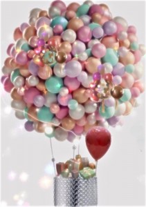 Создать мем: макарунс шарики фонтан, шарики на день рождения, шары