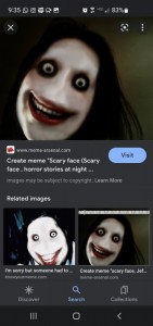 Create meme: screamer Jeff, screamer Jeff the killer, Jeff the killer