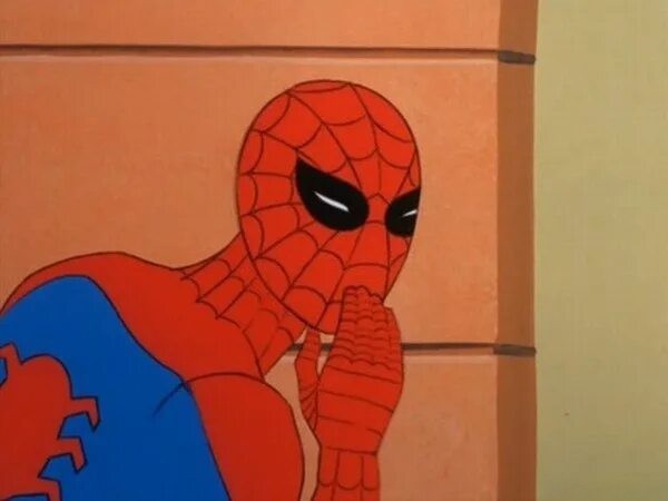 Создать мем: человек паук мем удивление, человек паук мемы, человек паук 1967