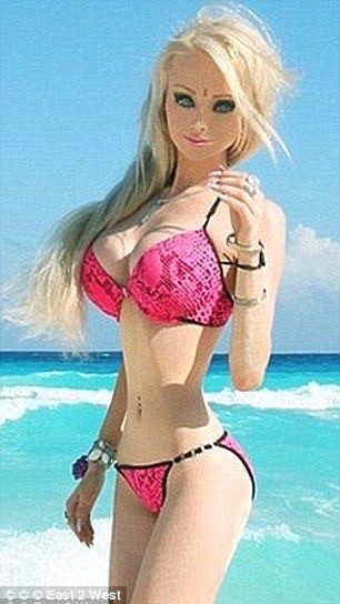 Create meme: a live barbie doll by valeria lukyanova, Valeria Lukyanova, victoria lukyanova