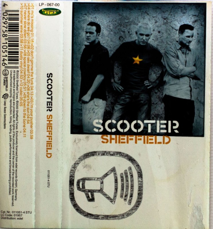 Create meme: scooter - sheffield (2000, lp), scooter sheffield cover, scooter group