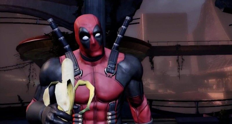 Create meme: deadpool game, deadpool game, deadpool 