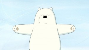 Создать мем: мы обычные медведи, ice bear, we bare bears