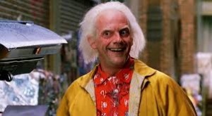 Create meme: Christopher Lloyd, back to the future, Doc brown