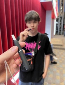 Create meme: guy, vaping