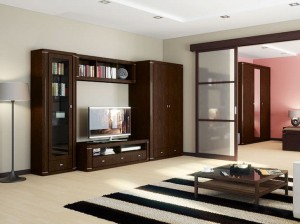 Create meme: furniture, modular wall units in beige color, living room in classic style