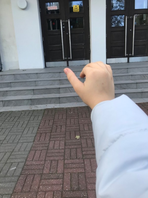 Create meme: people , the building , hand 