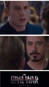 Create meme: Tony stark and captain America meme in Russian, The first avenger: the Confrontation, iron man who are you without your