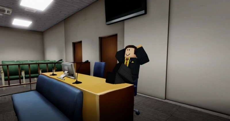 Create meme: Stanley from the stanley parable, roblox , roblox office