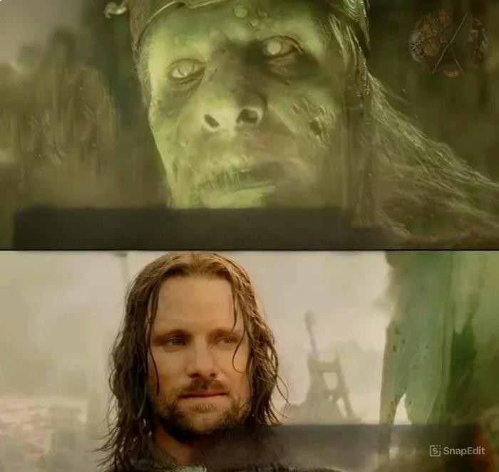 Create meme: the Lord of the rings and the hobbit , The Lord of the Rings meme, Aragorn 