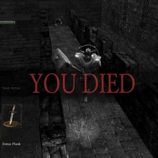 Create meme: Dark souls 3 you are dead, dark souls , dark souls you died 3