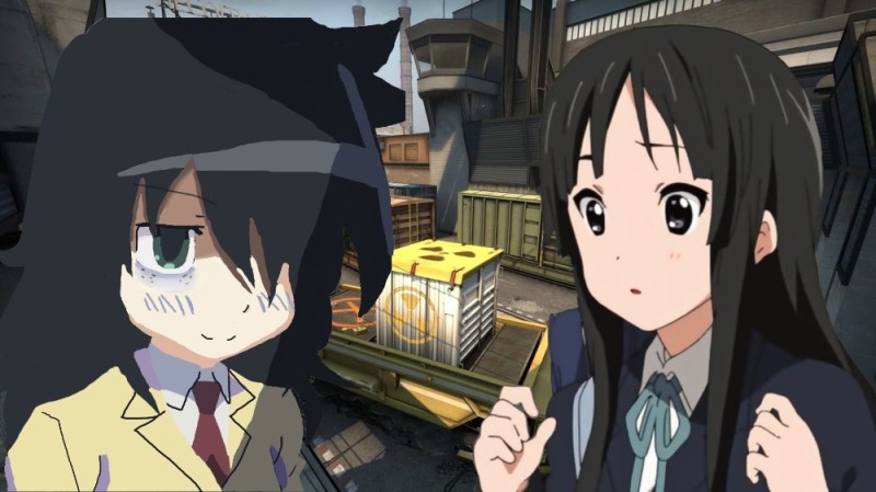 Create meme: Chan , akiyama mio , anime 