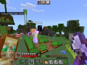 Create meme: minecraft poket edition, minecraft PE, minecraft