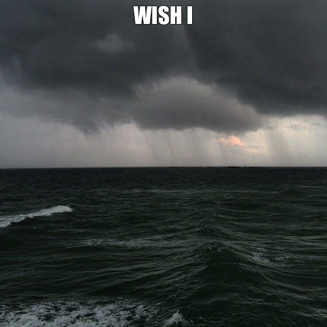 Create meme: the ocean is dark, The sea in a storm, ocean storm