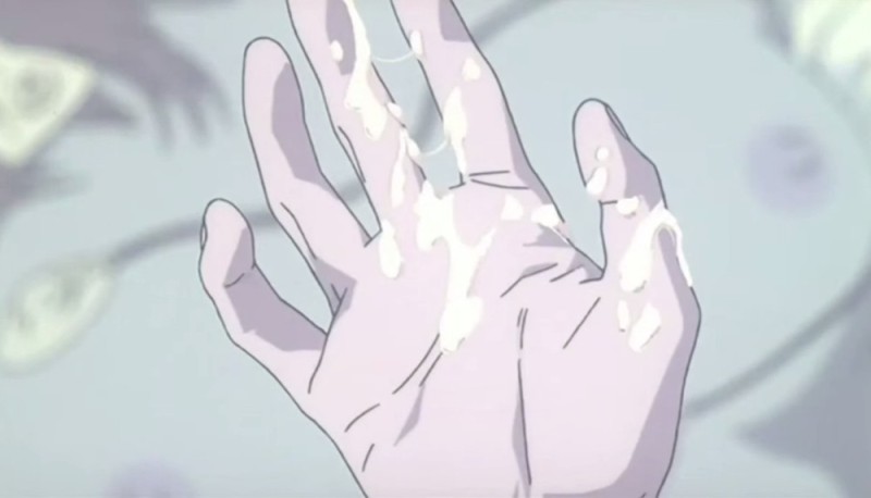 Create meme: Evangelion Shinji Hand, Shinji's hand, anime hand