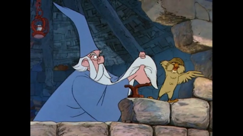 Create meme: The sword in the stone, The sword in the stone cartoon, The Sword in the Stone cartoon 1963