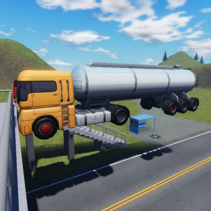 Create meme: oil tanker truck driving game, truck simulator, professional offroad transport simulator