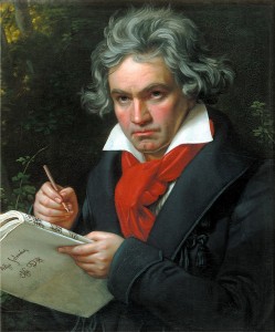 Create meme: portrait of Beethoven, Johann van Beethoven, van Beethoven