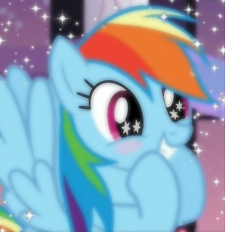 Создать мем: радуга пони, пони радуга дэш, my little pony rainbow dash