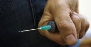 Create meme: addicts, syringe, the needle of the syringe with drugs