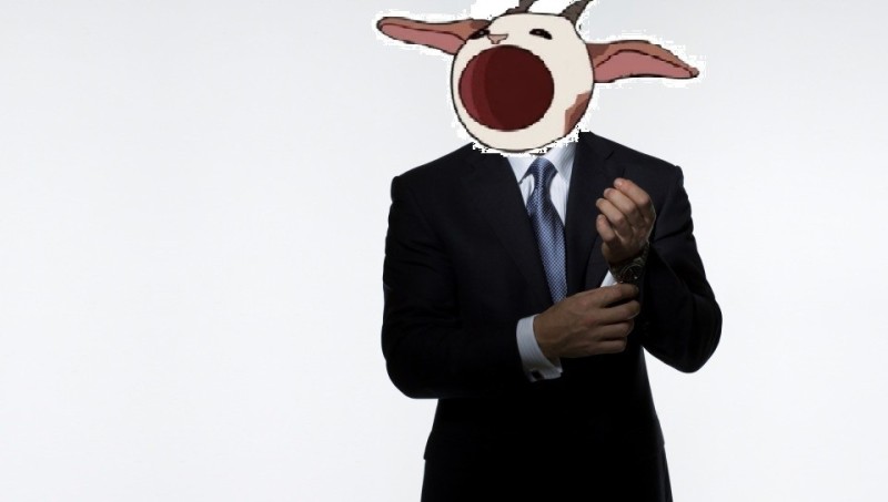 Create meme: people, A bull in a suit, an entrepreneur in a suit