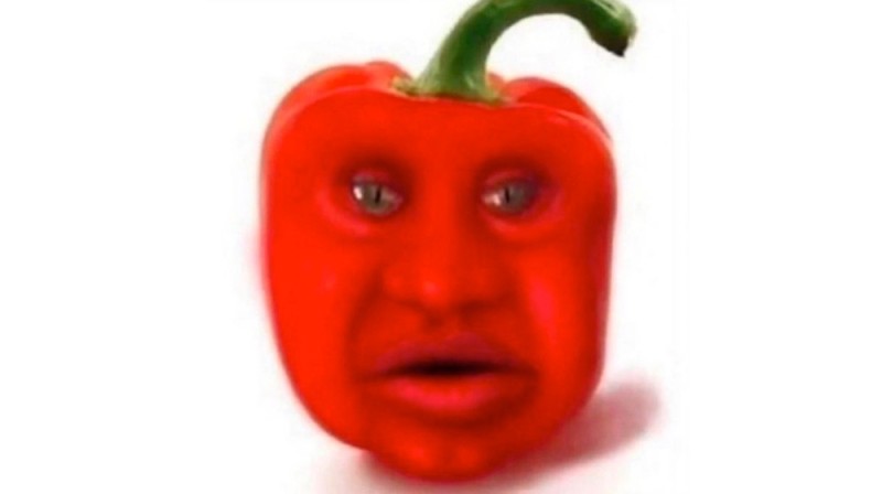 Создать мем: красный болгарский перец, red pepper, dr pepper мем