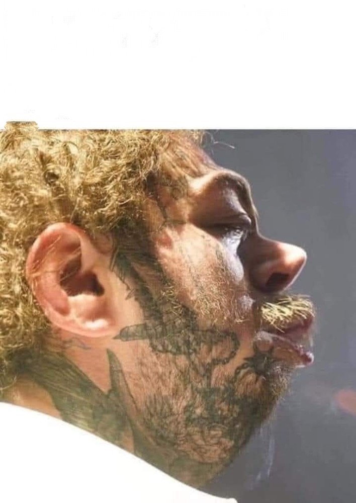 Create meme: tattoo on the face, tattoos on the face, tattoo on the face