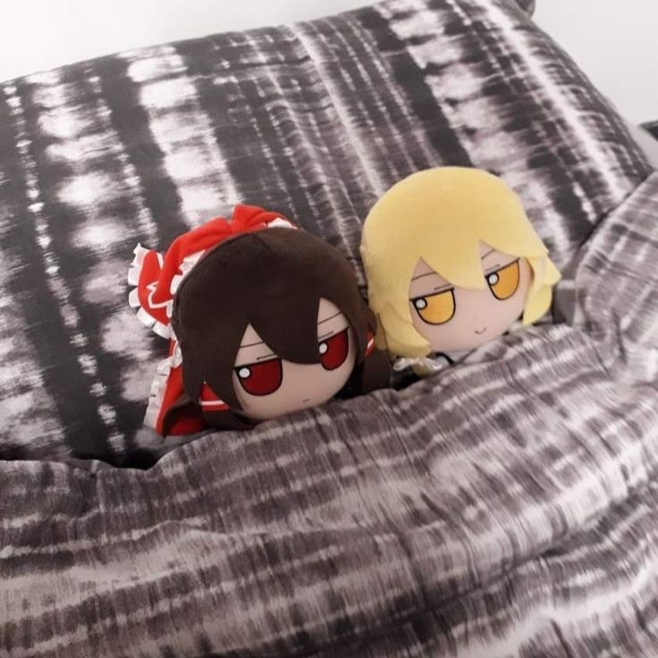 Create meme: touhou plush, fumofumo touhou plush, touhou fumo plush