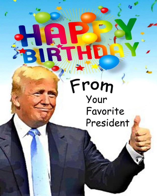 Создать мем: happy birthday mr president здание трампа, с днем рождения mr president, день рождения трампа