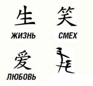 Create meme: the chinese character for eternal love, tattoo design, name hope Chinese tattoo