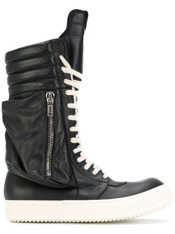 Create meme: rick ovens sneakers are high, rick owens drkshdw sneakers, rick owens geobasket high-top sneakers