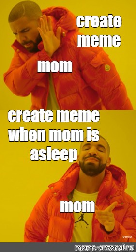 Create meme: null