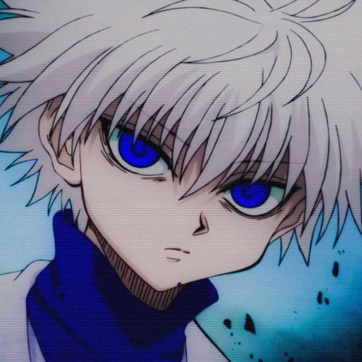 Create meme: killua is sad, killua , killua