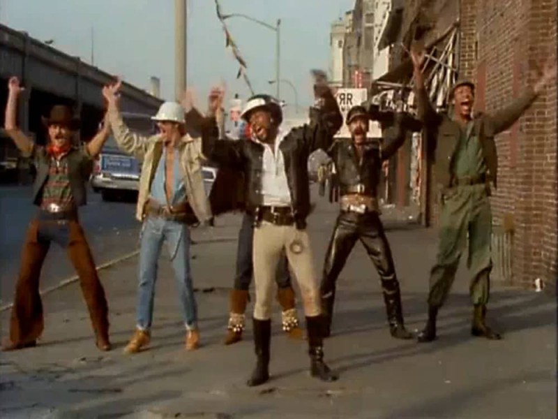 Создать мем: village people, village people - ymca танец, village people ymca клип