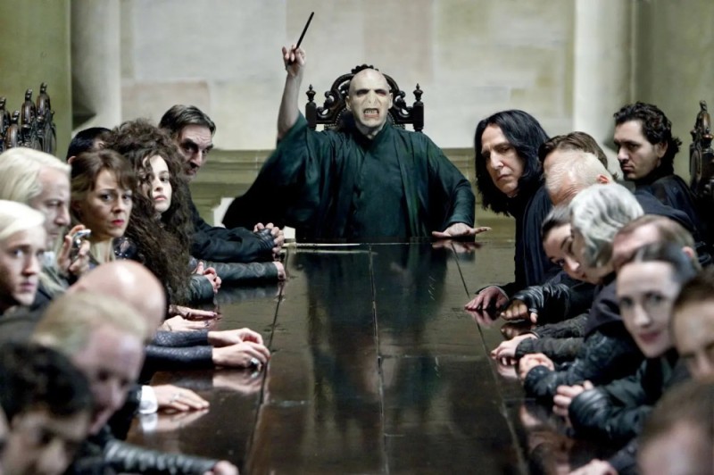 Create meme: snape harry Potter, Harry Potter death eaters, harry potter severus snape