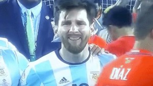 Create meme: Messi crying, Messi tears, Messi crying after the match