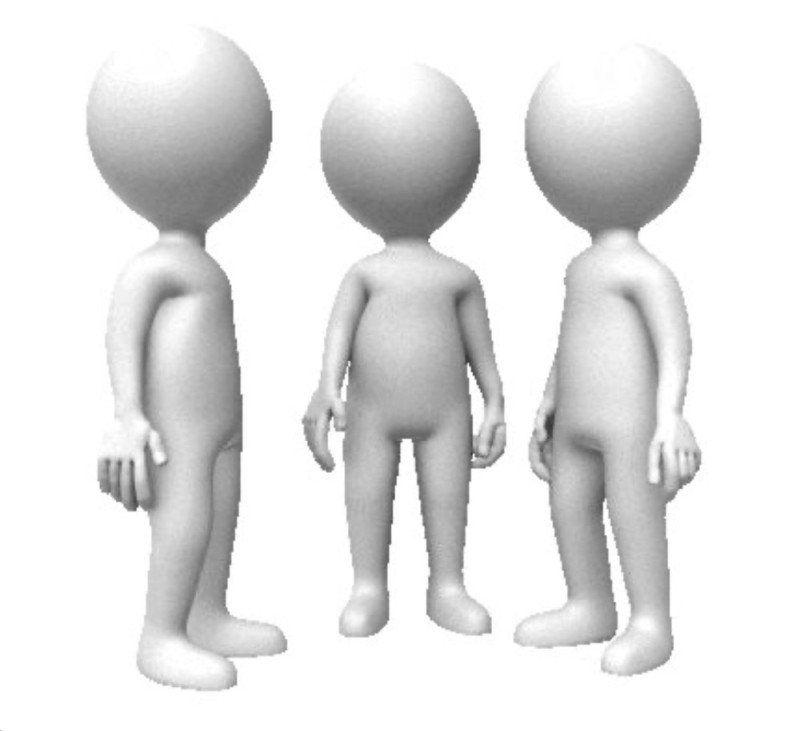 Create meme: figurines of little men for presentations, men for presentation, men 