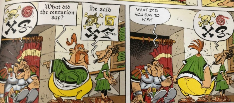 Create meme: Asterix , asterix and obelix comics, comics 