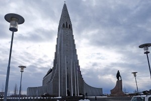 Create meme: Iceland, iceland, hallgrimskirkja statue