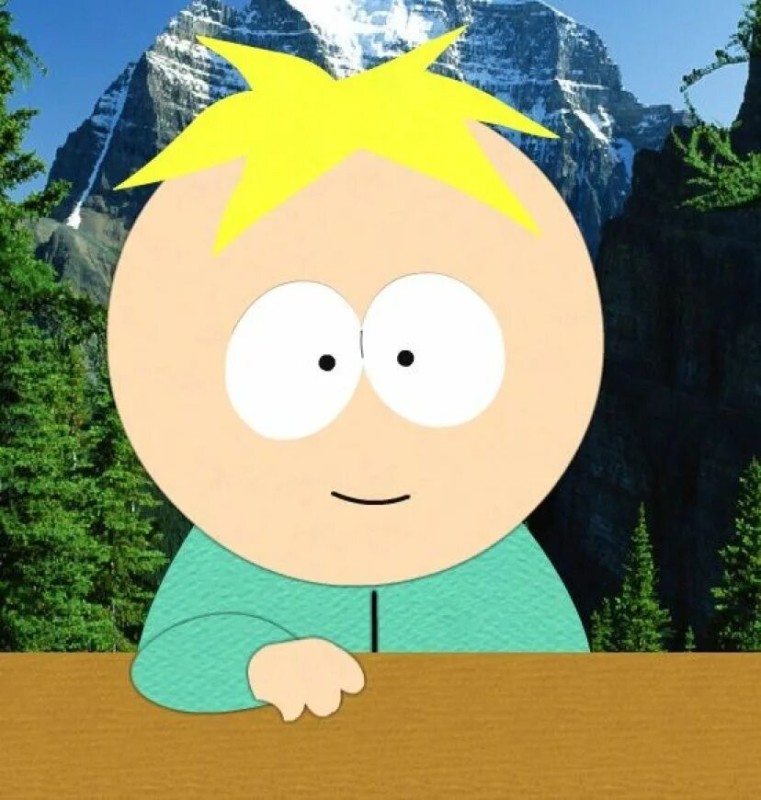 Create meme: South Park , butters south park, south park butters art