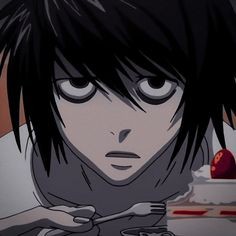 Create meme: death note l, death note