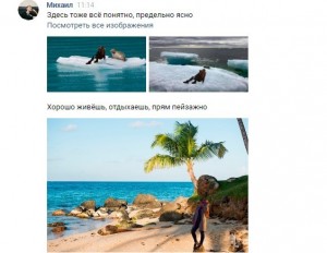 Create meme: man on the beach, beach sand rocks palm trees