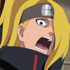 Create meme: naruto Uzumaki, Deidara and Tobi screenshots, Deidara funny moments